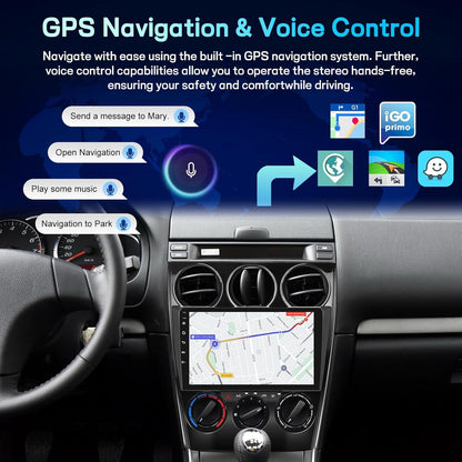 Android Autoradio – Multimediaspeler – Headunit – Navigatiesysteem – Touchscreen Radio – 9 Inch 1080P IPS – Draadloze CarPlay & Android Auto