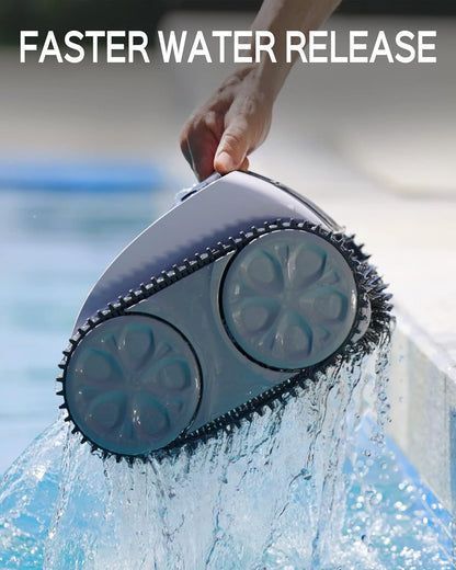 <font dir="auto" style="vertical-align: inherit;"><font dir="auto" style="vertical-align: inherit;">        Wybot Pool Robot, 110-minute battery life, fully automatic pool vacuum, pool vacuum with navigation and route planning, suitable for pools under 12
