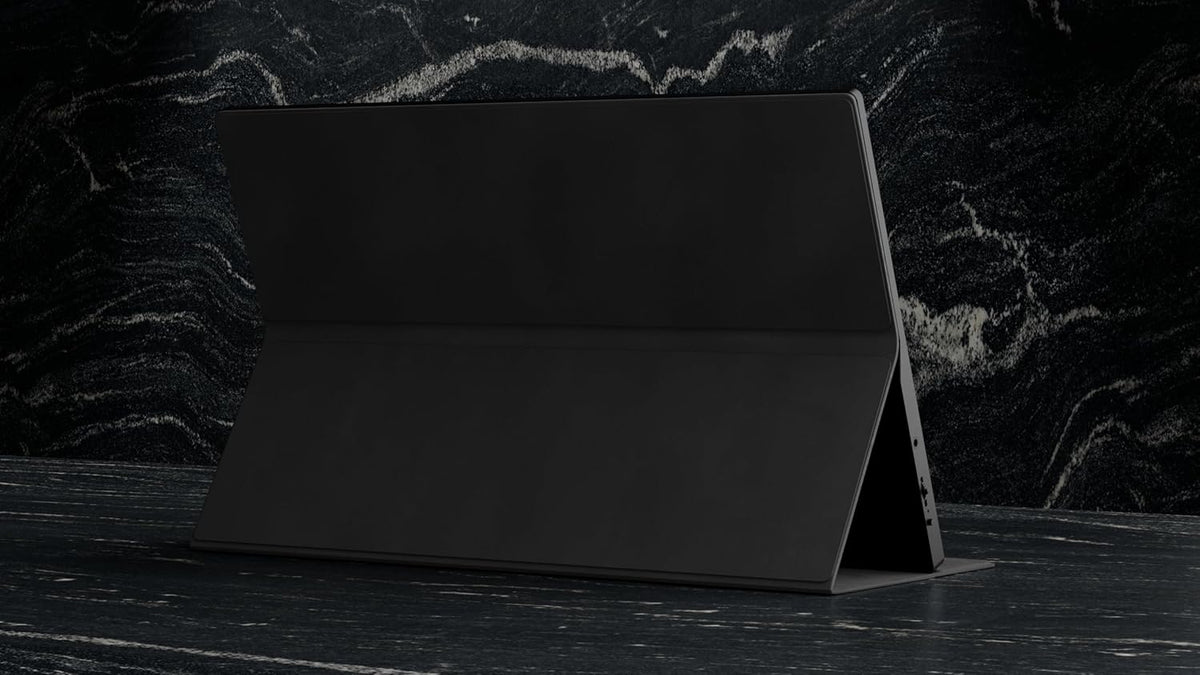 Lite 15.6" - Portable Monitor - Protective Case Included - Portable Display - Portable Monitor - Full HD - IPS - Black - QUORE