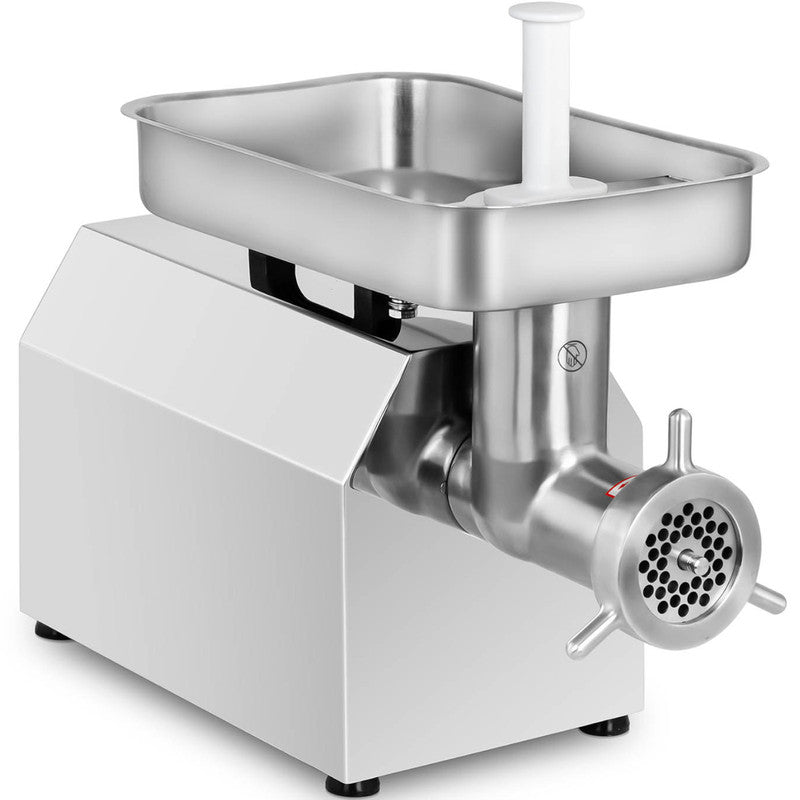 Professionele Vleesmolen 480 kg/u – 1.100 W RVS Slagkracht voor Horeca & Slagerij Professionele Vleesmolen 480 kg/u – 1.100 W RVS
