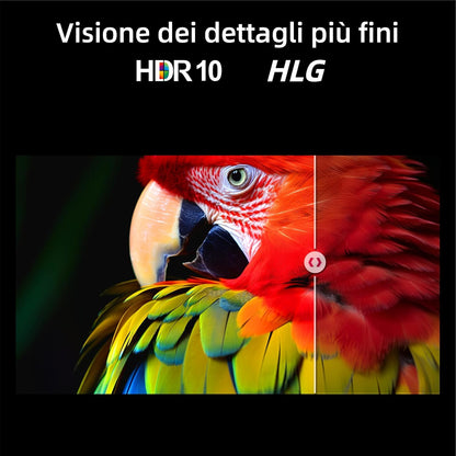 Google QLED CHiQ 32QA10 32 inch Smart TV | Full HD HDR10 | Dolby Audio en DBX-TV | Frameloos metalen ontwerp | Geïntegreerde Chromecast | Google Assistant | Nieuw model 2025