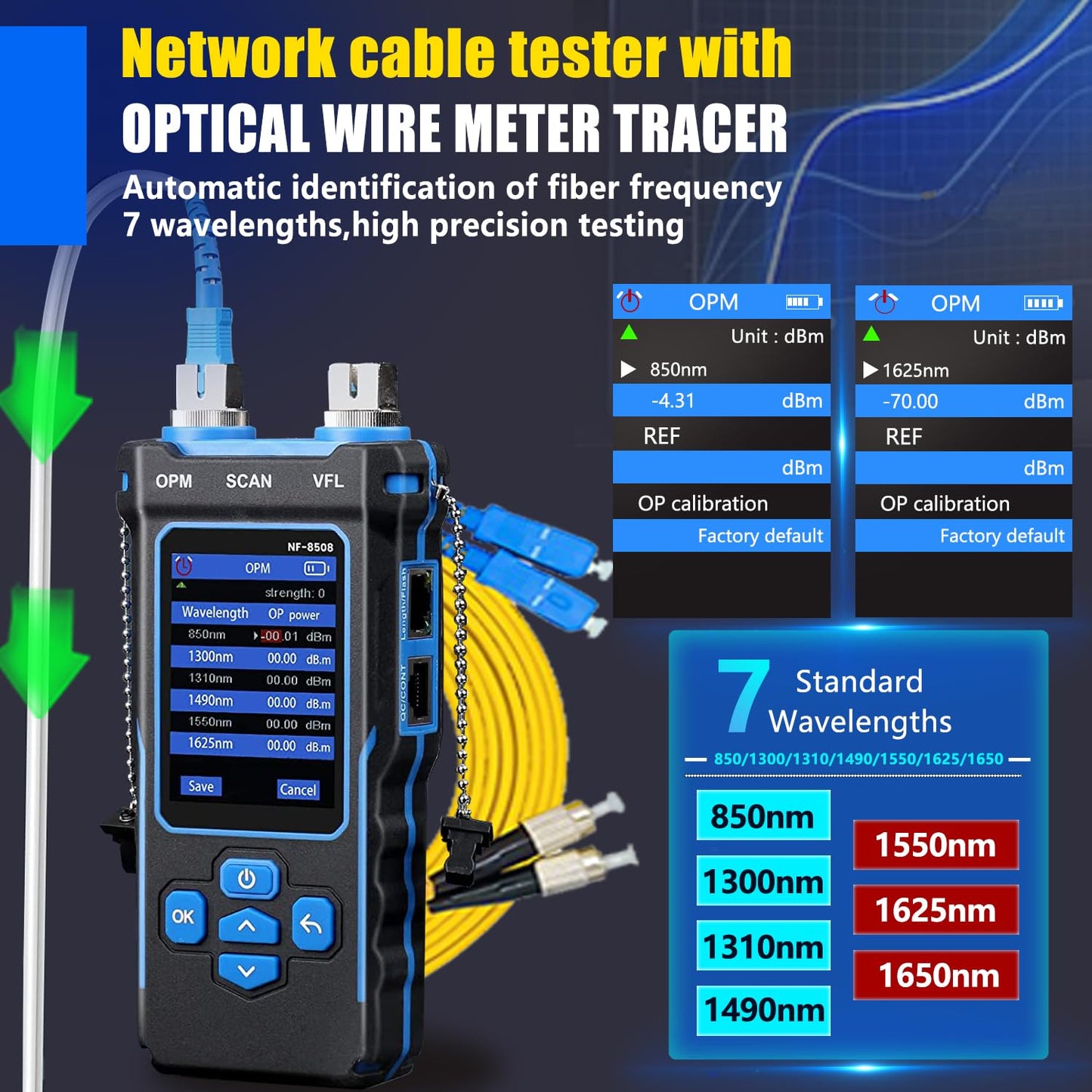 kabeltester, ethernet