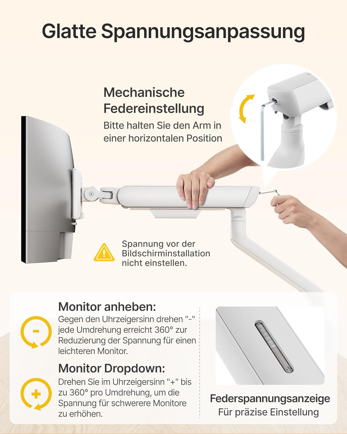 monTEK Dual Monitor Stand Mount met USB voor 17"-40" schermen