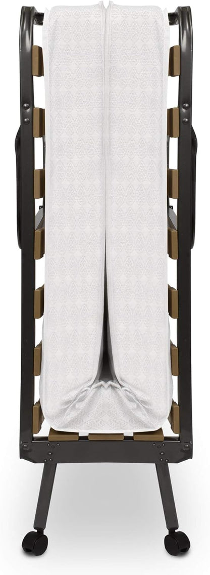 Beautissu vouwbed 80 x 200cm - opvouwbaar logeerbed Venetia incl. stabiele stalen frame, dik matras en beschermhoes