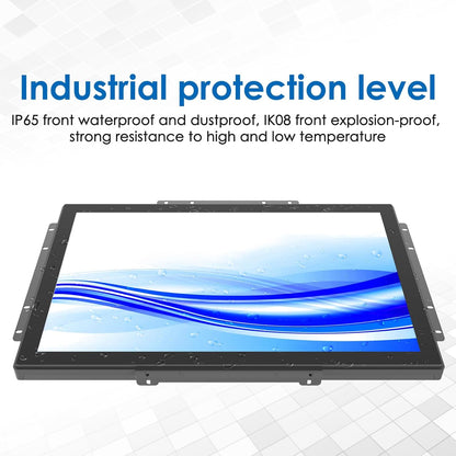 GreenTouch 21,5 Inch Open Frame Lcd scherm Touchscreen Monitor HDMI VGA DVI Ingangen 1000 Neten voor Openluchtkiosk