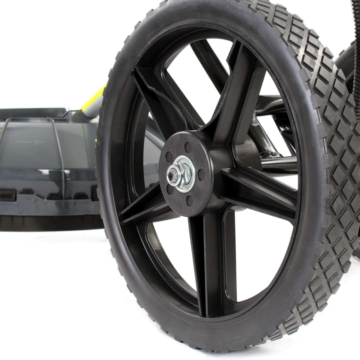 Wiltec benzine bosmaaier op wielen grastrimmer 1,9 kW 2-in-1 multitool gazon gras bos tuinmaaier