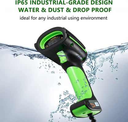 LENVII E677 barcodelezer 1D 2D QR waterdichte barcode scanner