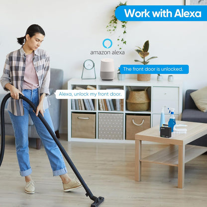 Welok Smart Wifibox3, afstandontgrendeling, verbinding met Alexa, comfortabel en intelligent, geschikt voor alle Welok elektronisch deurslot