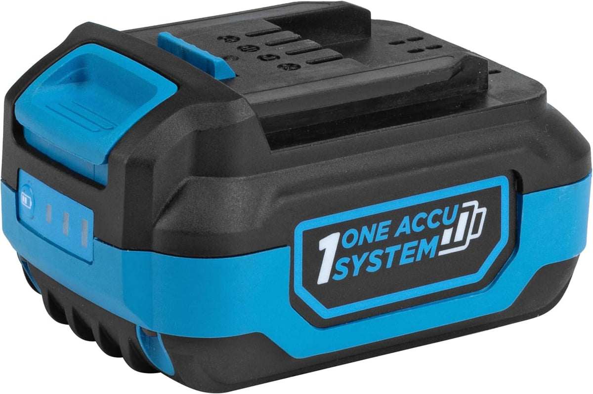 HÖGERT TECHNIK Accu-slagboorschroevendraaierset 18 V, 200 Nm & 100 Nm, 2 borstelloze slagschroevendraaiers, 2 x accu, 4 A oplader, ledverlichting, metalen aandrijving, voor hout en metaal + Promo 2,0