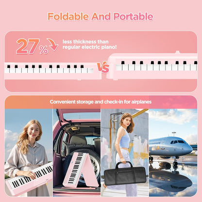 Digitale Piano – Keyboard – Elektrische Piano – Toetsenbordpiano – Piano Toetsenbord – 88 Gewogen Toetsen – 2 X 15W Luidsprekers