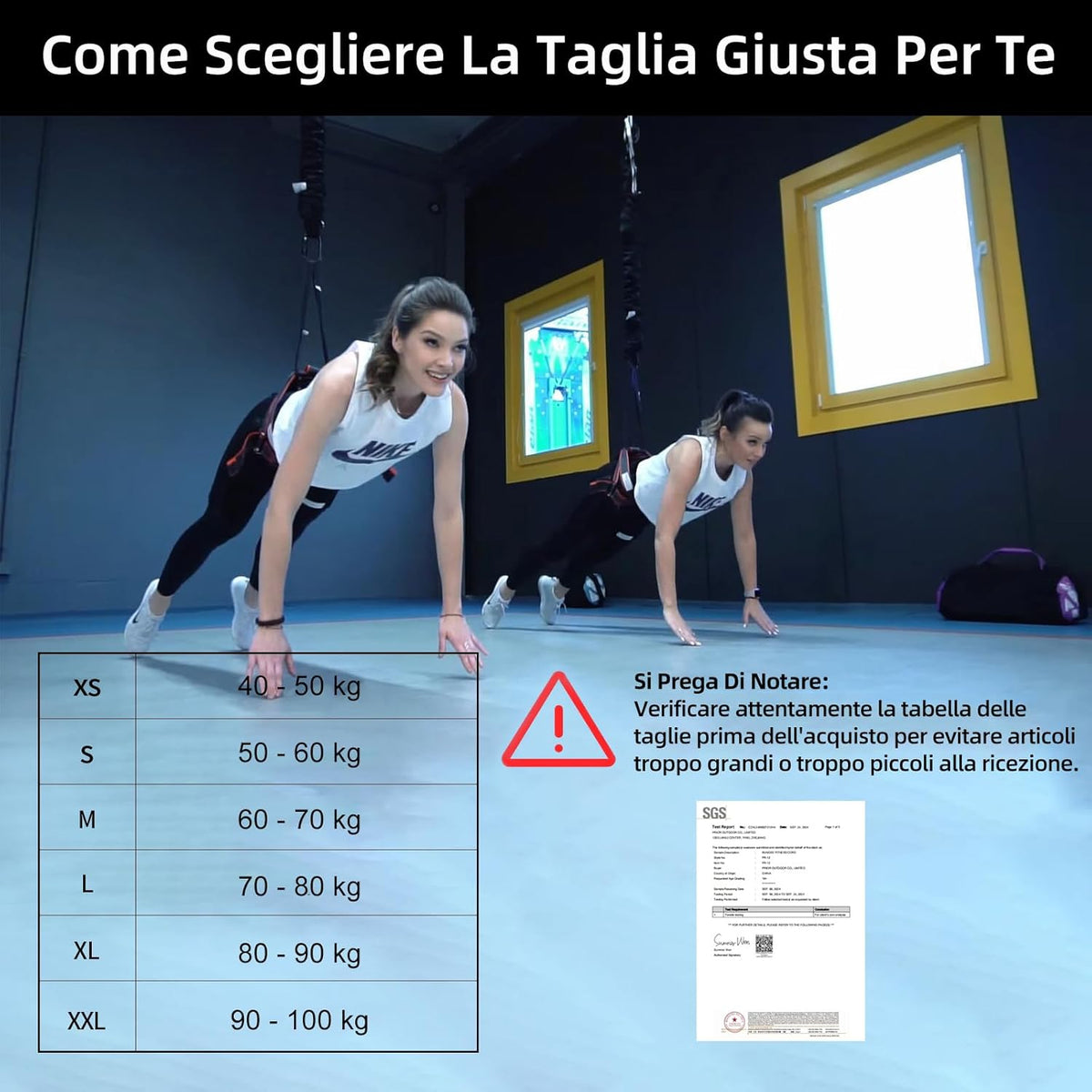 PRIOR FITNESS Bungee Fitness Resistance Set for Heavy Duty and Aircraft Yoga, Resistance Band, Professional Home Fitness Device (80 kg) - QUORE
