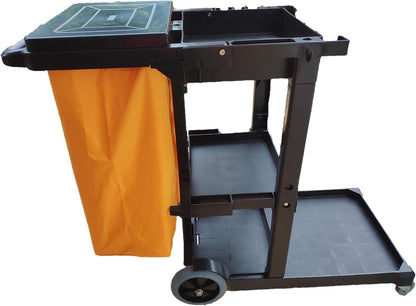 Simpli-Magic Schoonmaakwagen, polyethyleen, Geel/Grijs, Commercieel