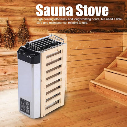 3KW saunakachel Saunakachel Type saunakachel met interne controle Roestvrijstalen saunakachel Saunaverwarmingsapparatuur Elektrische saunakachel