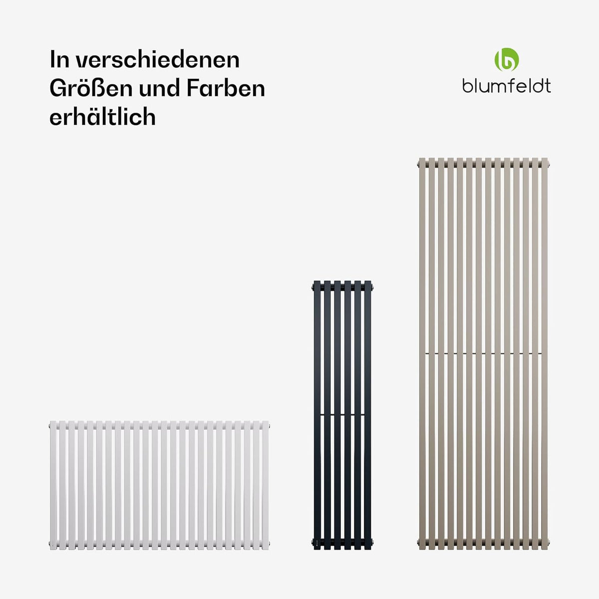 Wandradiator Antraciet – Designradiator – Verticale Radiator – Paneelradiator – Cv-Radiator – 891 W – 100 x 63 cm