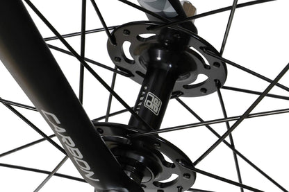 FabricBike Aero Fixed Gear fiets, Single Speed Fixie naaf, aluminium frame en vork van carbon, wielen 28, 5 kleuren, 3 maten, 7,95 kg (maat M)