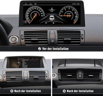 10,25 Inch Android Autoradio – Multimedia Systeem – Navigatie Unit – Touchscreen Radio – Auto Entertainment – Draadloos CarPlay & Android Auto – HD Touchscreen & GPS Navigatie