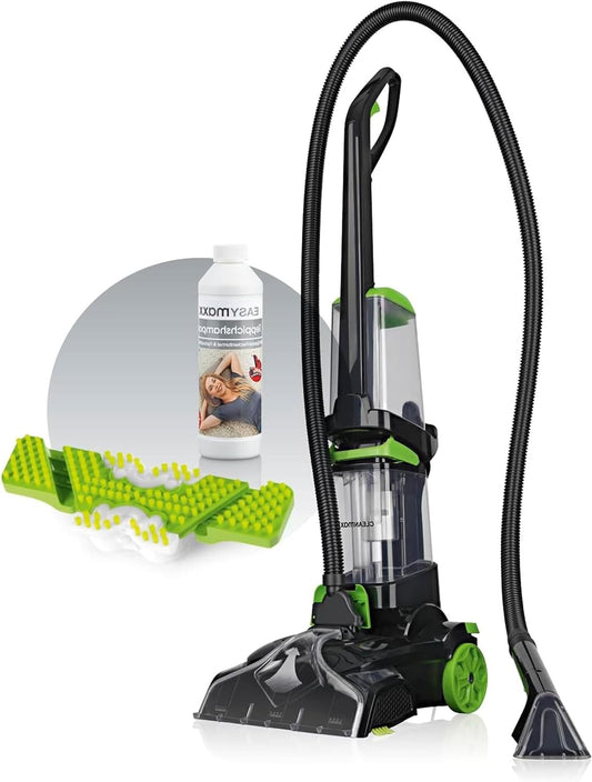 Vloerreiniger – Tapijtreiniger – Waszuiger – Meubelreiniger – Dweilmachine – Grote tanks 1,5L – Reserveborstel & Tapijtshampoo inbegrepen