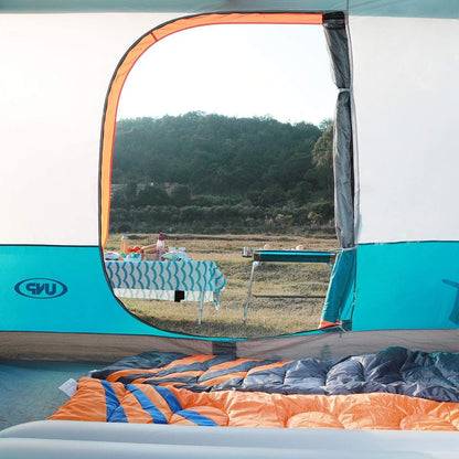 UNP Binnentent voor 10' x 10' pop-up luifel|Gazebo/ingenaaide vloer en volledig geventileerd dak met 1 gaasdeur en 3 grote gaasramen eenvoudige installatie exclusief luifelframe
