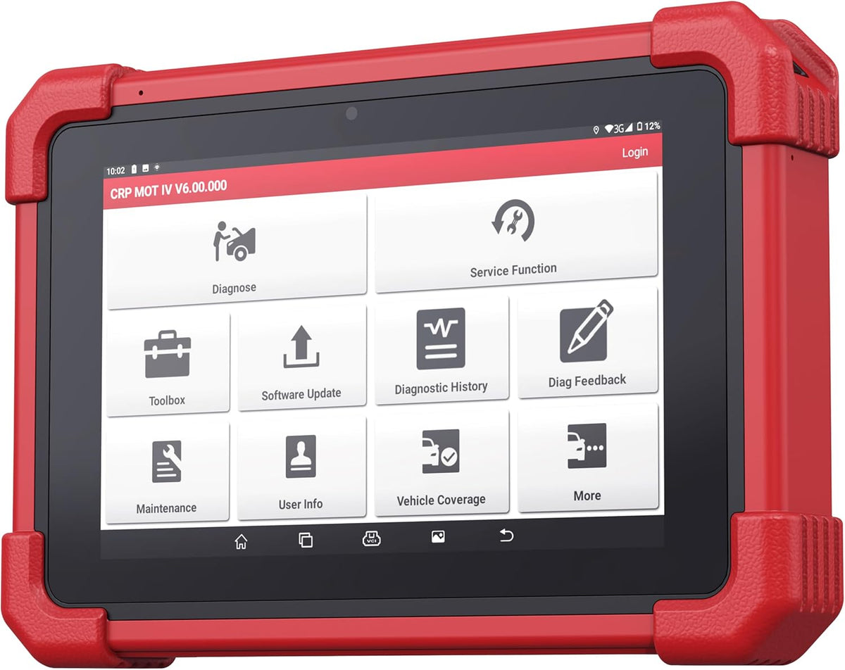 LAUNCH CRP MOT IV obd2 diagnostic tool for all vehicles, OE level diagnostic software. All system diagnostics and 31+ reset services, vehicle tester for Active Test, CANFD, incl. 2 years update