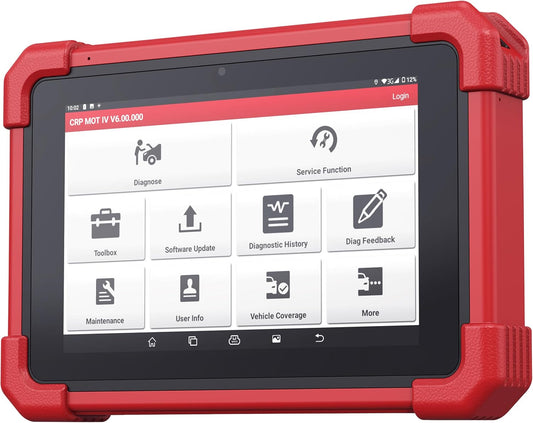 LAUNCH CRP MOT IV obd2 diagnostic tool for all vehicles, OE level diagnostic software. All system diagnostics and 31+ reset services, vehicle tester for Active Test, CANFD, incl. 2 years update