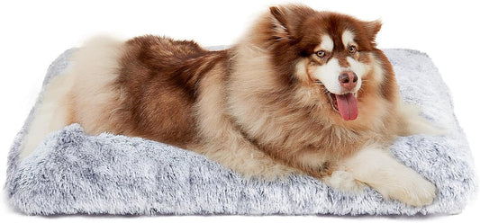 Hondenbed – Hondenkussen – Hondendeken – Hondenmand – Hondenmat – XXL Grijs – Wasbaar – Anti-Slip