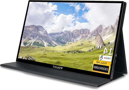 Draagbare Touch Monitor – Mobiel Scherm – Extern Display – Laptop Monitor – Gaming Monitor – 14 Inch Full HD IPS – 10-Punts Touchscreen met USB-C en Mini HDMI