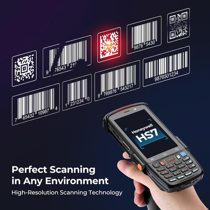 MUNBYN 2025 Android Barcode Scanner 082Pro, Android 12 PDA, uitgerust met HS7 Bar Code Scan Engine, IP67 Handheld Mobile Computer voor voorraadbeheer, magazijn, logistiek