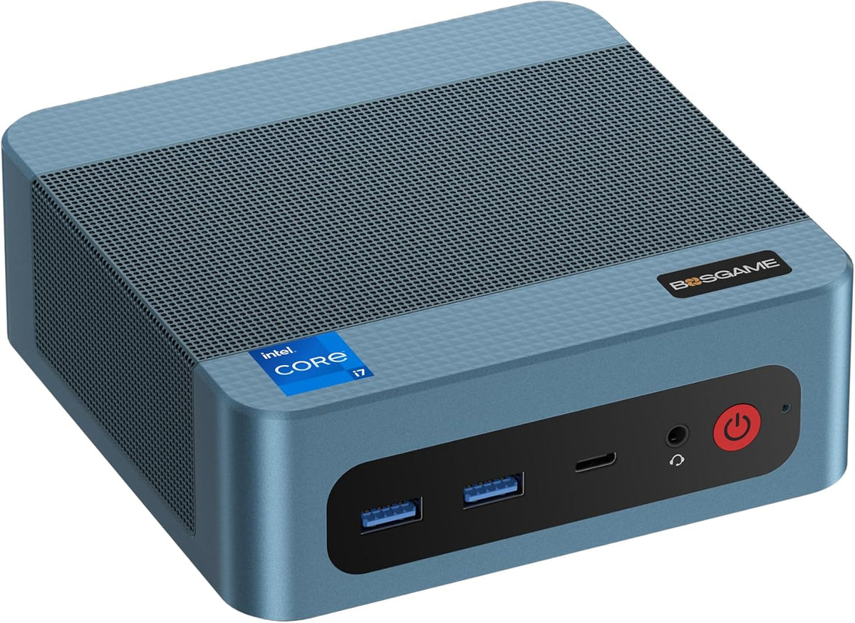 BOSGAME P2 Plus Gaming-pc, met Intel Core i7-12700H processor, 14C/20T (tot 4,7 GHz), 32 GB RAM 512 GB SSD