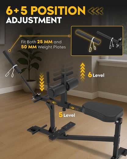 GUUG Calf Machine Road Traine Calf Stretcher Seated Leg Trainer for Home Strength Leg Trainer Leg Training Device Training Seated Calf Raise Machine - QUORE