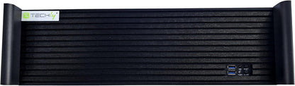 Rack Chassis 19" 3U Zwart – Rackbehuizing – Serverbehuizing – Rackkast – ATX Behuizing – 1 Mm Behandeld Staal – 3 X 80 Mm Ventilatoren