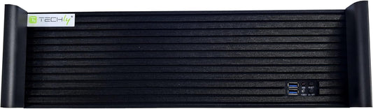 Rack Chassis 19" 3U Zwart – Rackbehuizing – Serverbehuizing – Rackkast – ATX Behuizing – 1 Mm Behandeld Staal – 3 X 80 Mm Ventilatoren