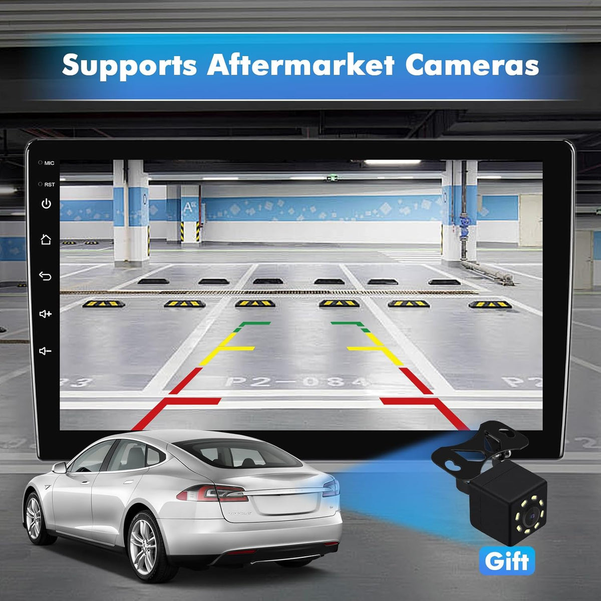 4G 64G Android 14 Car Multimedia Stereo Android Radio voor Ford Focus Mk2 Mk3 Exi MT 2 3 2004-2011 Wireless Carplay Android Auto GPS Navigatie WiFi Bluetooth SWC + Backup Camera