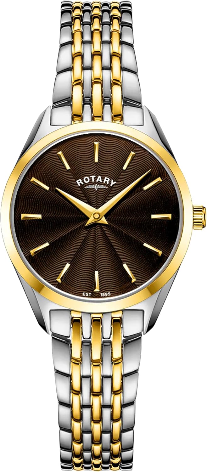 Rotary Ultra Slim - LB08011/49, Bruin, 27mm, Modern
