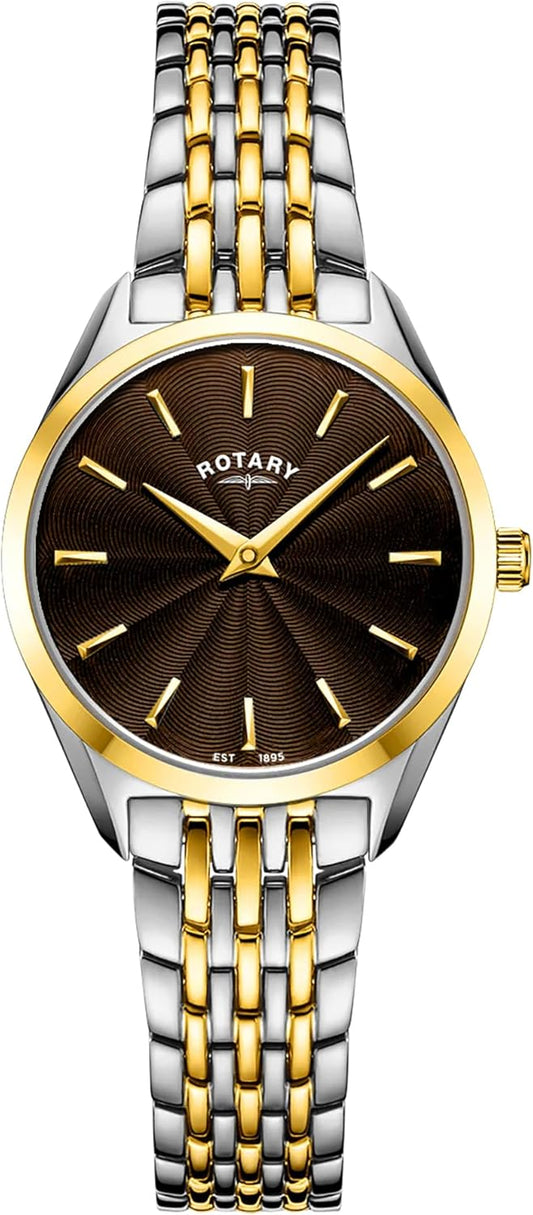 Rotary Ultra Slim - LB08011/49, Bruin, 27mm, Modern