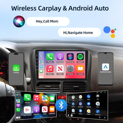 [4G+64G] Android Car Radio for Fiat Doblo 2010-2015/Opel Combo 2011-2018 with Wireless Carplay & Android Auto, 9 inch IPS Touch Screen Car Stereo with GPS, WiFi, 32EQ, Bluetooth 5.0, FM/RDS Radio