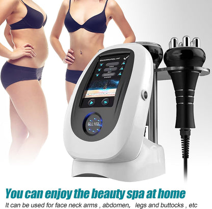 3-In-1 Ultrasoon Cavitatie En Radiofrequentie Apparaat – Cavitatie Apparaat – Radiofrequentie Apparaat – Anti-Cellulitis Apparaat – Huidverstevigingsapparaat – LED-Display – Geschikt Voor Lichaam En Gezicht