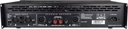 Eindversterker – PA-Versterker – Eindtrap – 2-Kanaals Versterker – Audioversterker – 2 x 200 W Bij 4 Ohm – Bridge-Modus Tot 400 W RMS Bij 8 Ohm