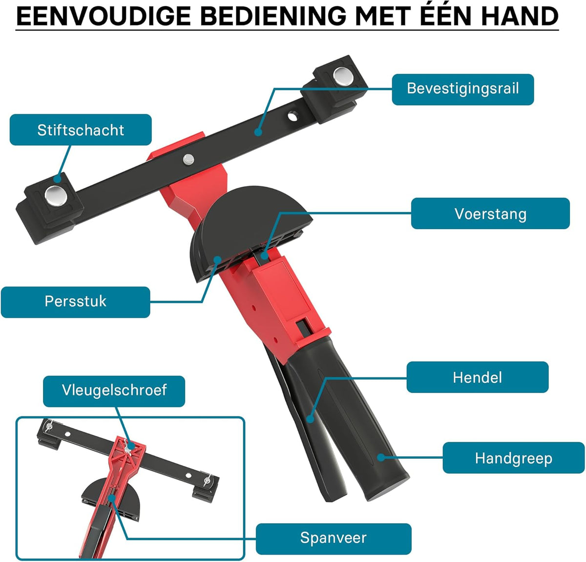 Wiltec handmatige pijpenbuiger 14-32 mm, buizenbuiger met buigradius tot 90°, manuele pijpbuigmachine voor aluminium, koper en kunststof pijpen, leidingen en buizen