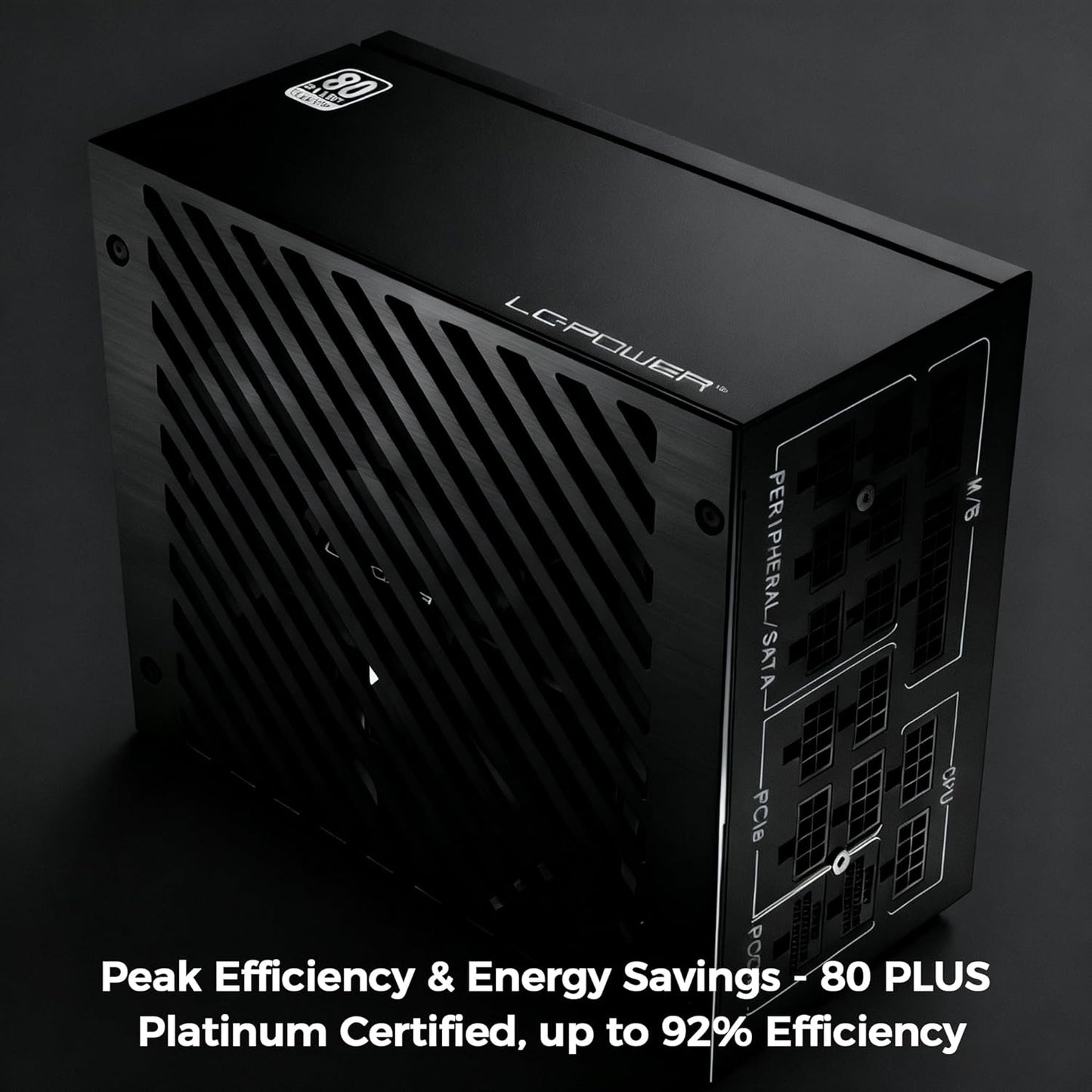 LC-POWER ATX 3.1 voeding, 1000 W, PCIe 5.1