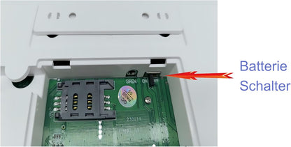 GSM/WLAN alarminstallaties, compleet systeem met bewakingscamera's, TECPEAK alarmsysteem huis, huisbeveiligingsset (KIT1)