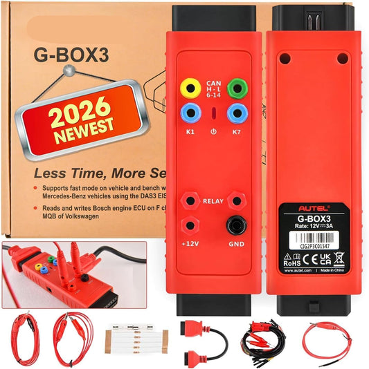 Programmeeradapter Autosleutels – Autocodeer Interface – Sleutelprogrammering Tool – ECU Diagnosetool – IMMO Adapter – Snelle ECU Uitlezing – All-Keys-Lost Ondersteuning - QUORE