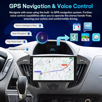 Upgrade Autoradio – Android Headunit – Multimedia Radio – Navigatiesysteem – Touchscreen Stereo – 9 Inch Display – Wireless CarPlay & Android Auto – GPS Navigatie & WiFi