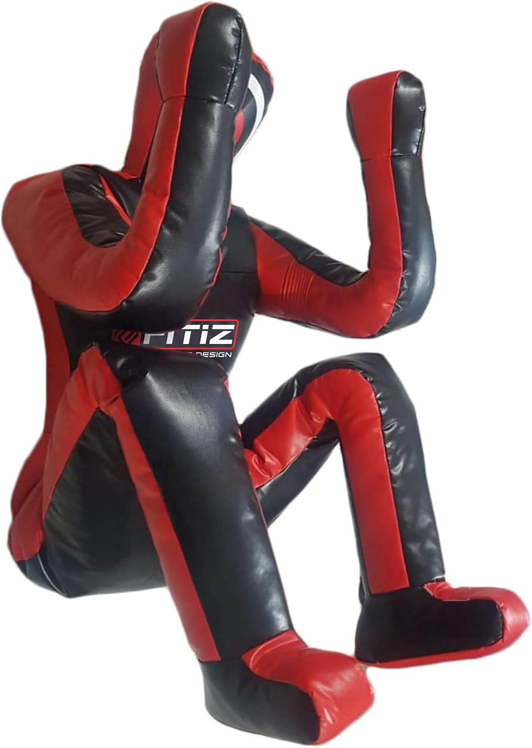 MMA Grappling Dummy Judo Bokszak Dummy BJJ Worstelen Dummy Zittende Positie Braziliaanse JIU Jitsu Inzending Zelfverdediging Training Vinyl Multicolor Kies Dummy 170cm ONGEVULD