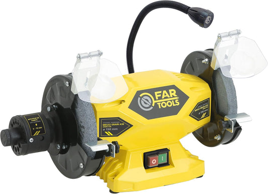 Fartools 110250 slijpmachine, 400 W, diameter 150 mm, diameter 2150, geel