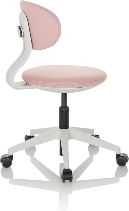 hjh OFFICE Kinder bureaustoel MINIMOVO Stof Roze