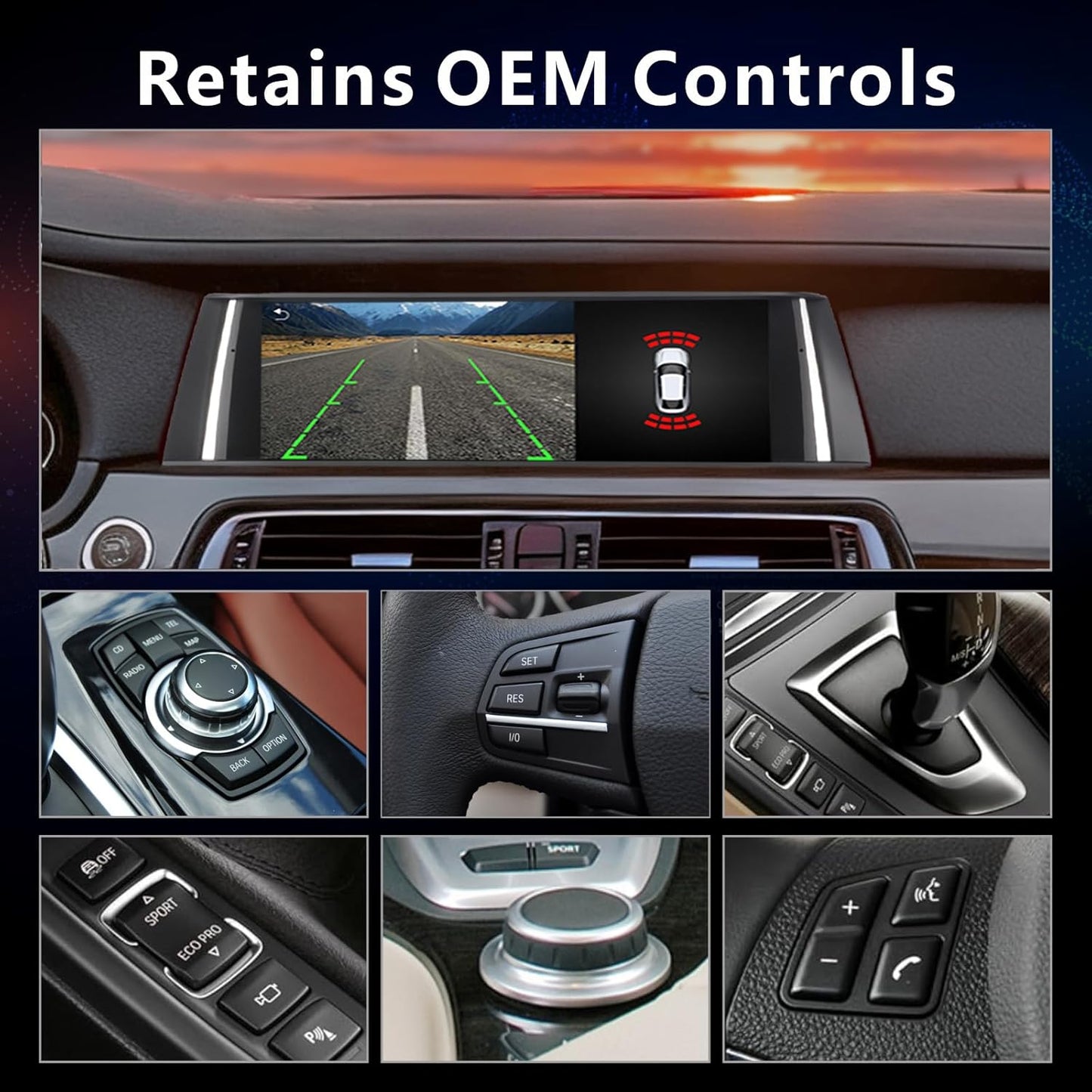 Autoradio – Multimedia Systeem – Navigatie Unit – Infotainment Dashboard – Linux Headunit – Snelle Opstarttijd – Draadloze CarPlay & Android Auto