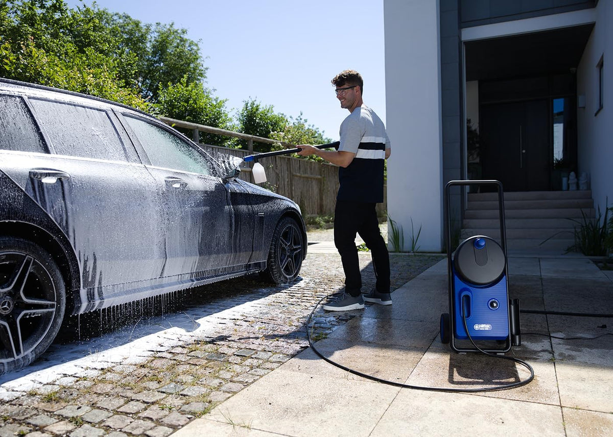 Hogedrukreiniger – Waterreiniger – Spuitpistool – Schoonmaakapparaat – Terrasreiniger – 140 Bar Werkdruk – 1800 Watt Vermogen