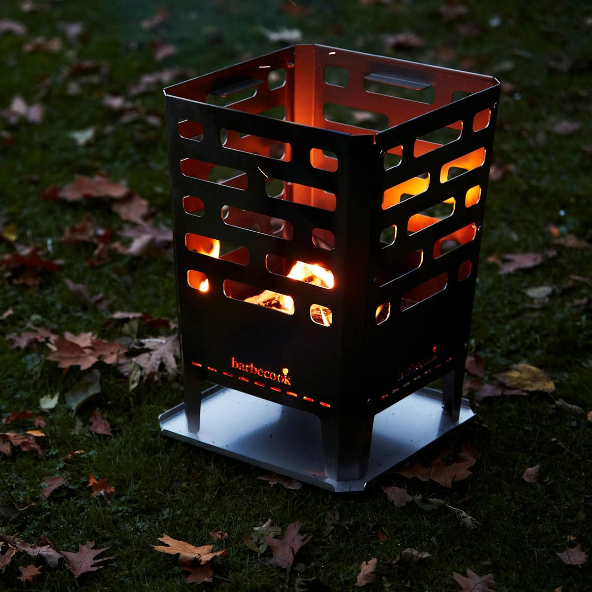 Barbecook vuurkorf Jill uit cortenstaal, vuurkorf buiten, 38x38x55cm