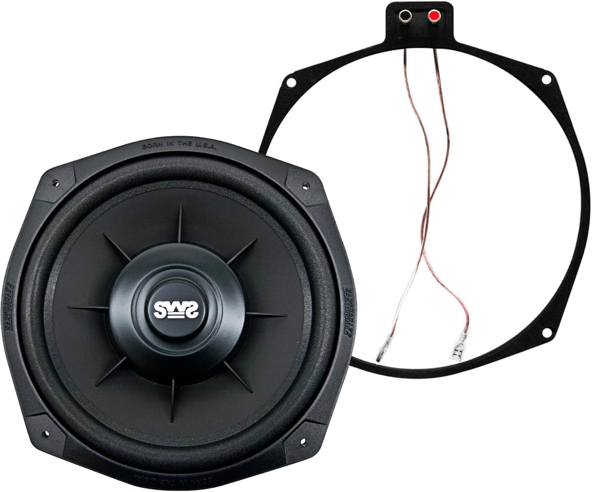 Earthquake Sound SWS-8X 8-inch ondiep woofersysteem subwoofer onder de stoel subwoofer, 4-ohm (enkel)