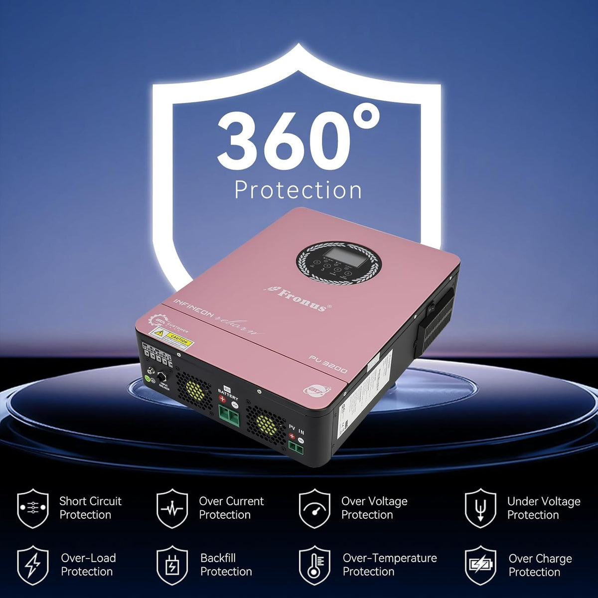 24 V Solar LNVERTER charger 3000 W       </font></font>